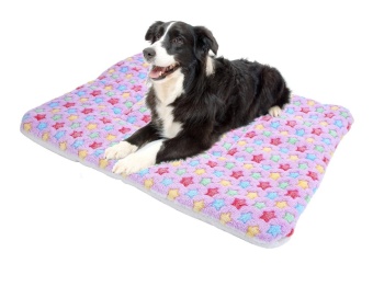 Gambar yeopor Pet Dog Sleep Mat Wool Soft Warm Cushion For Cat.(RandomColor.)   intl