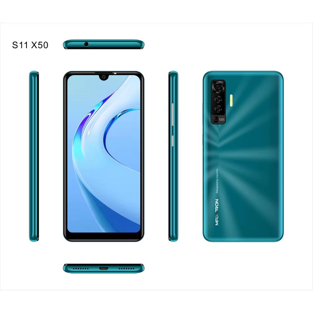 HP Maxtron S11 X50 6.26'' RAM 3GB/16GB 4G Smart Phone Android Garansi Resmi 1 Tahun
