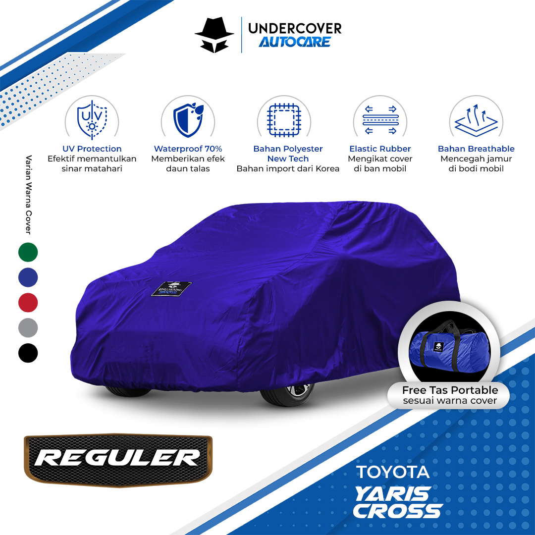 Undercover Autocare - Cover Mobil Toyota Yaris Cross Reguler Harga 298,000 rupiah*Gratis Ongkir
