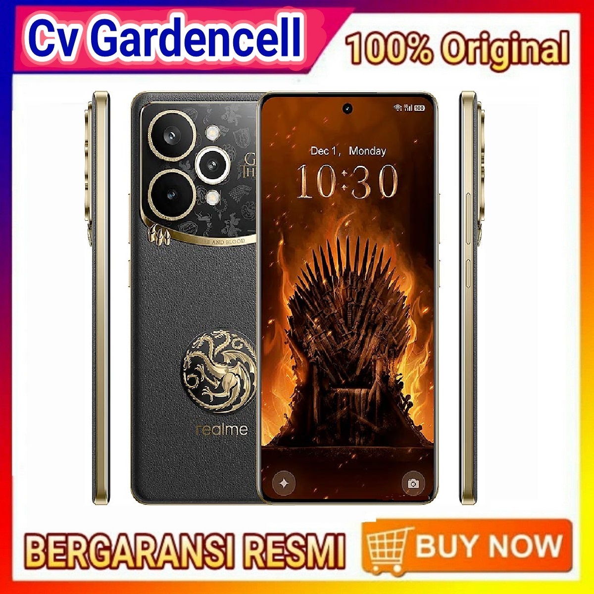 Realme 15 Pro (5g) Ram 12/256Gb Official Warranty Harga 6,725,000 rupiah*Gratis Ongkir