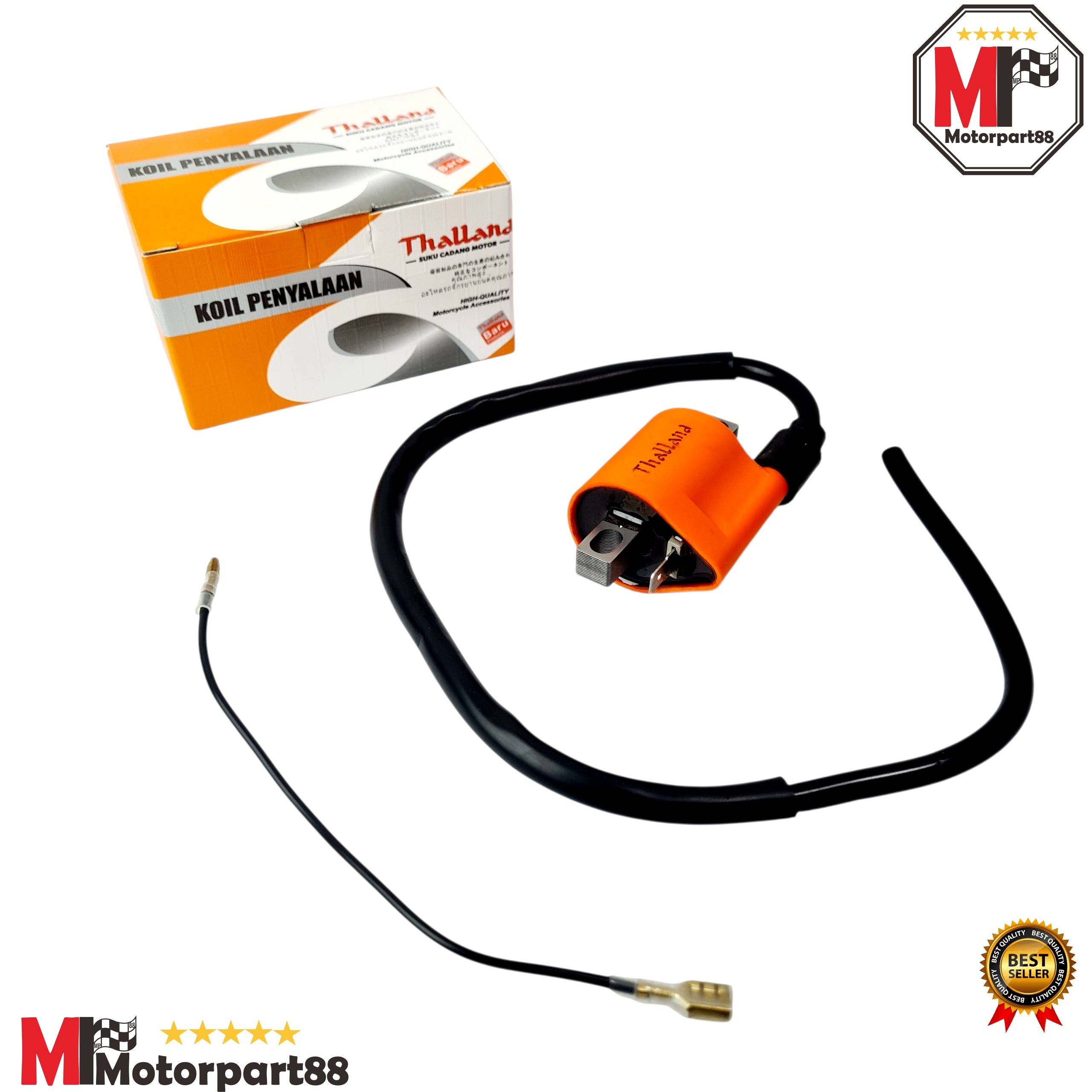 Coil colar Kereta thalland Mio sporty smile Mio soul karbu Fino Jupiter Z new MX Vega ZR Nouvo thalland Harga 32,600 rupiah*Gratis Ongkir