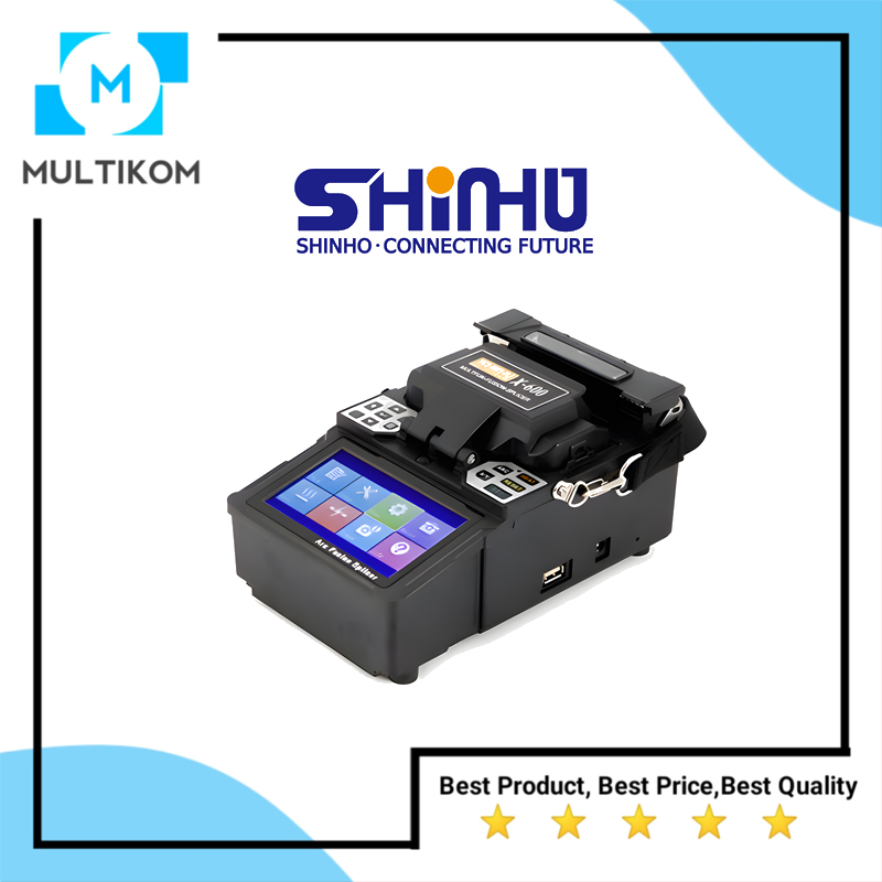 Splicer Shinho X600 machine fusion splicer fiber Optik Harga 10,030,000 rupiah*Gratis Ongkir