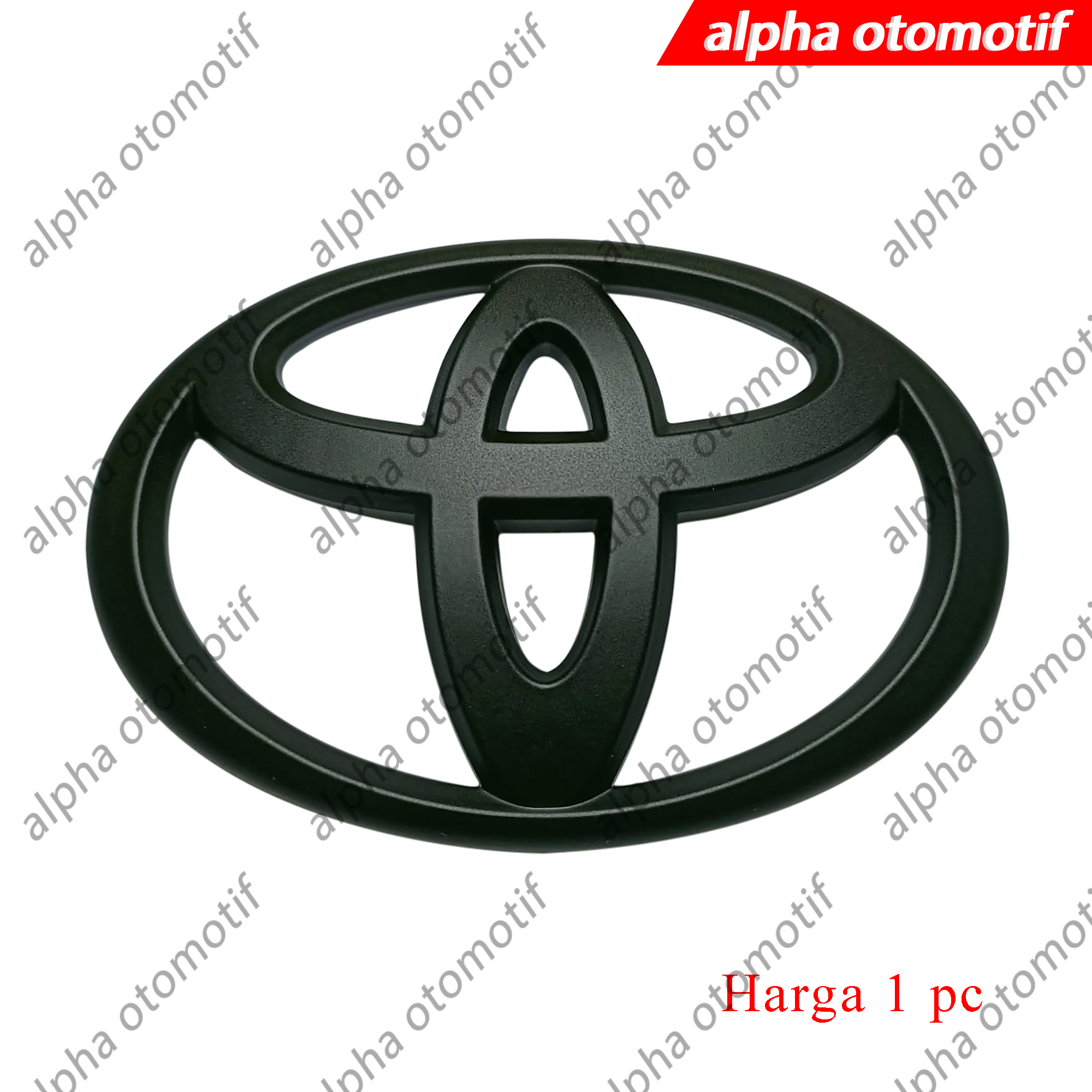 Emblem Mobil Logo TOYOTA HITAM DOFF 14 CM Giá 38,000 Đồng*Miễn phí vận chuyển