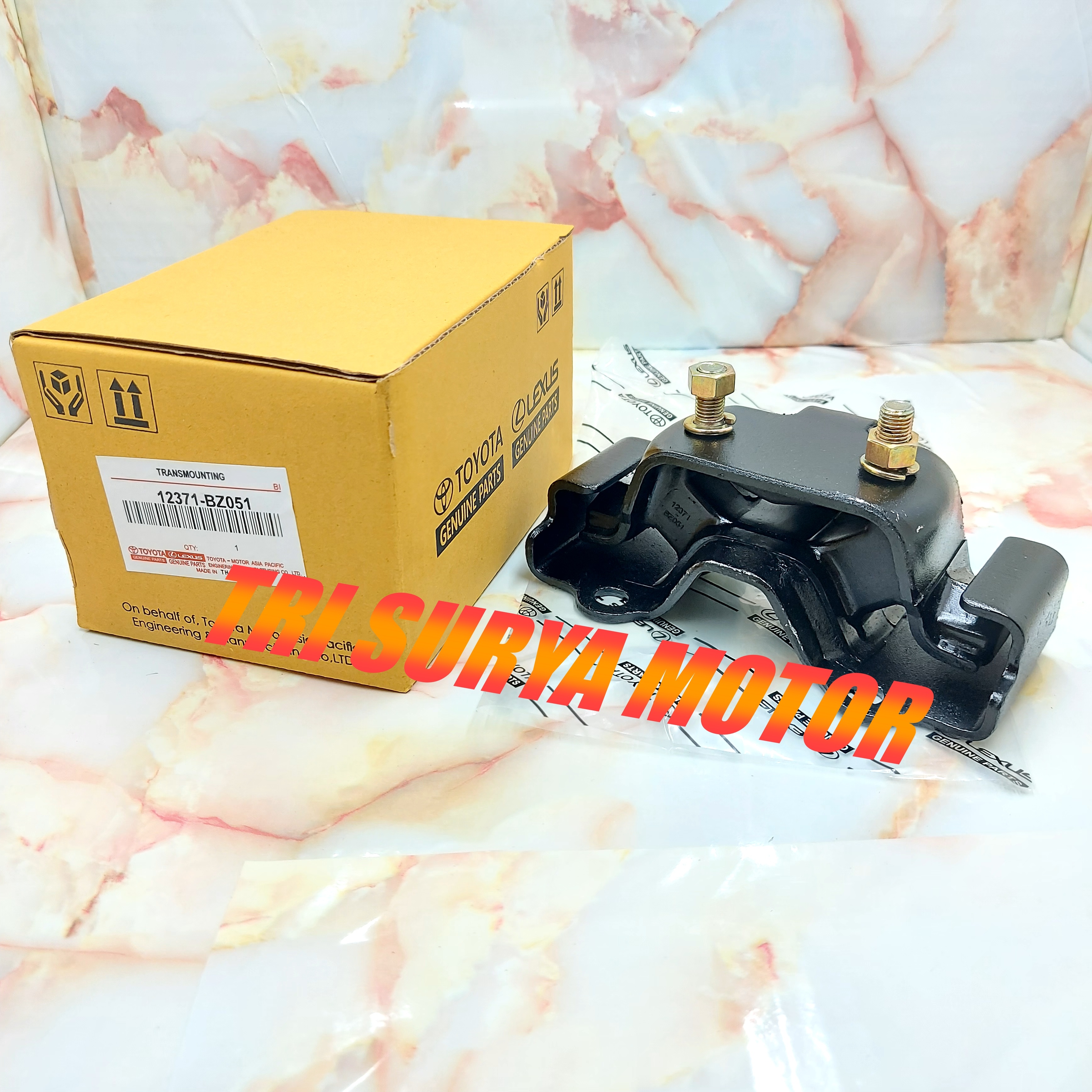 TRANSMOUNTING DUDUKAN TRANSMISI VERSNELING TOYOTA AVANZA 1,5CC/VELOZ/ALL NEW AVANZA 12371-BZ051 Harga 155,000 rupiah*Gratis Ongkir