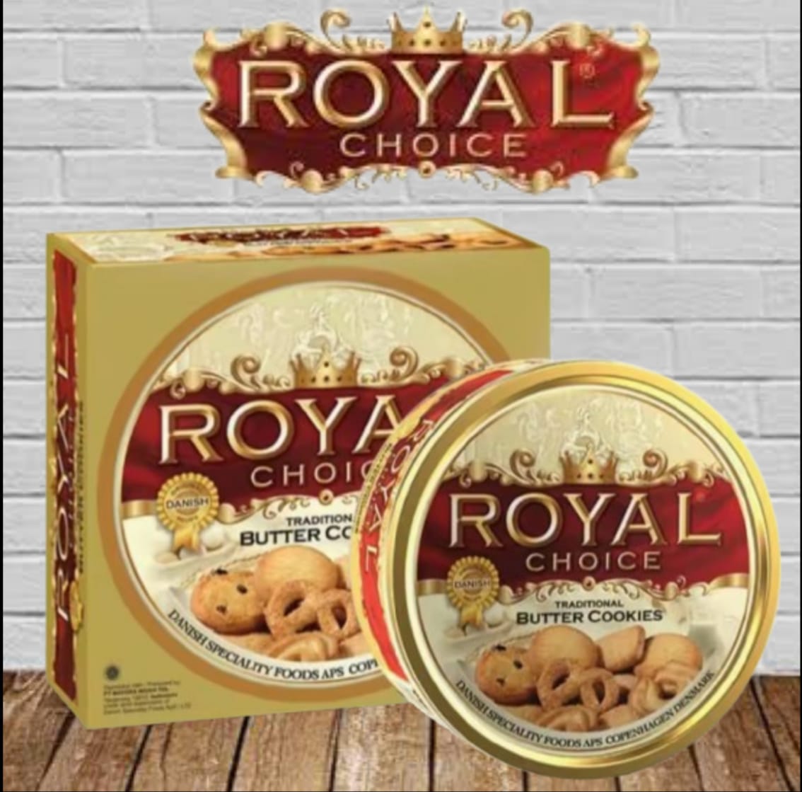 Royal Choice Butter Cookies 960gr ,480gr dan 240gr/kue lebaran