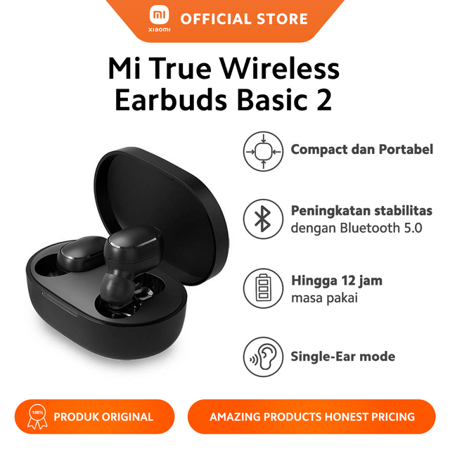 cara mengaktifkan earbuds basic 2