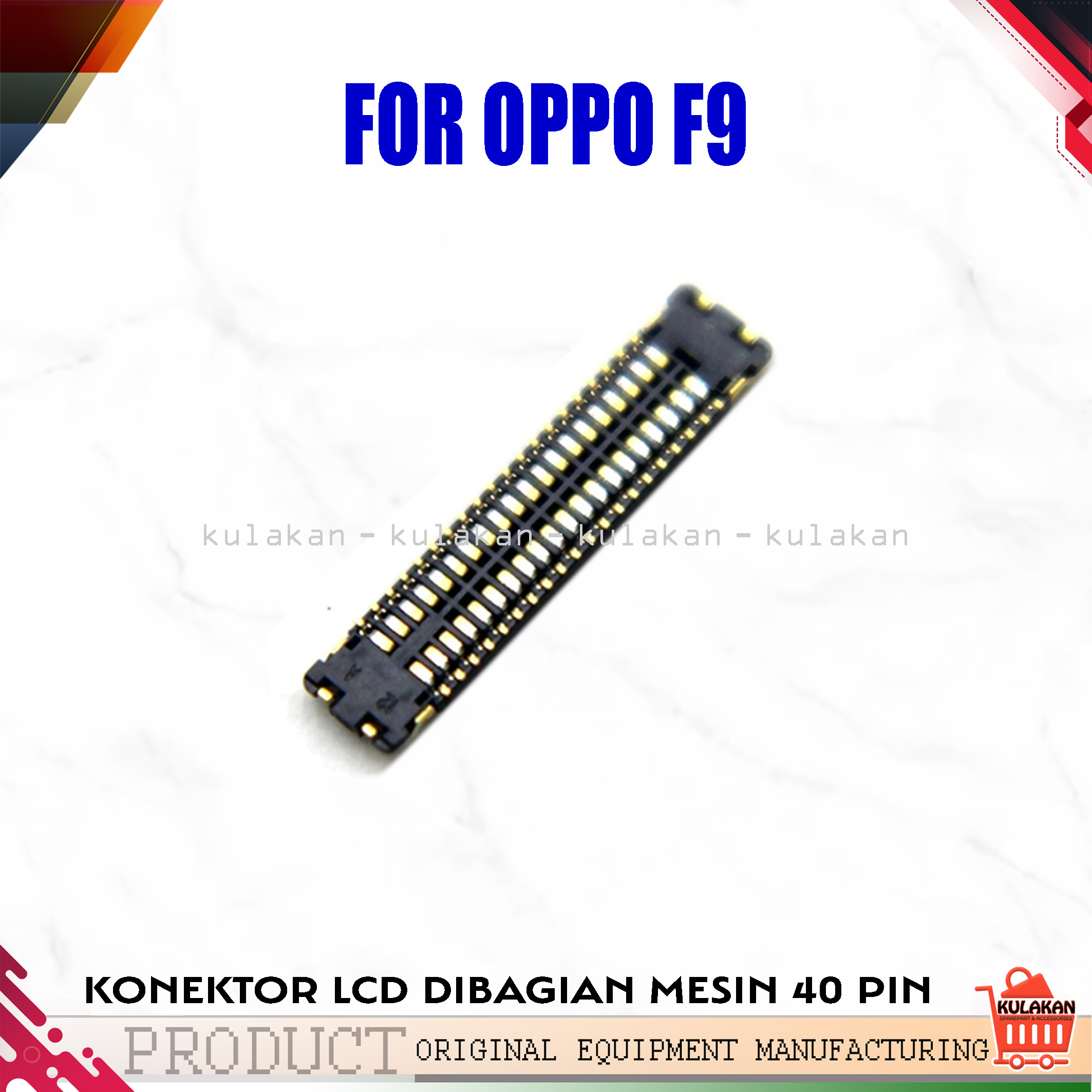 soket lcd oppo a3s