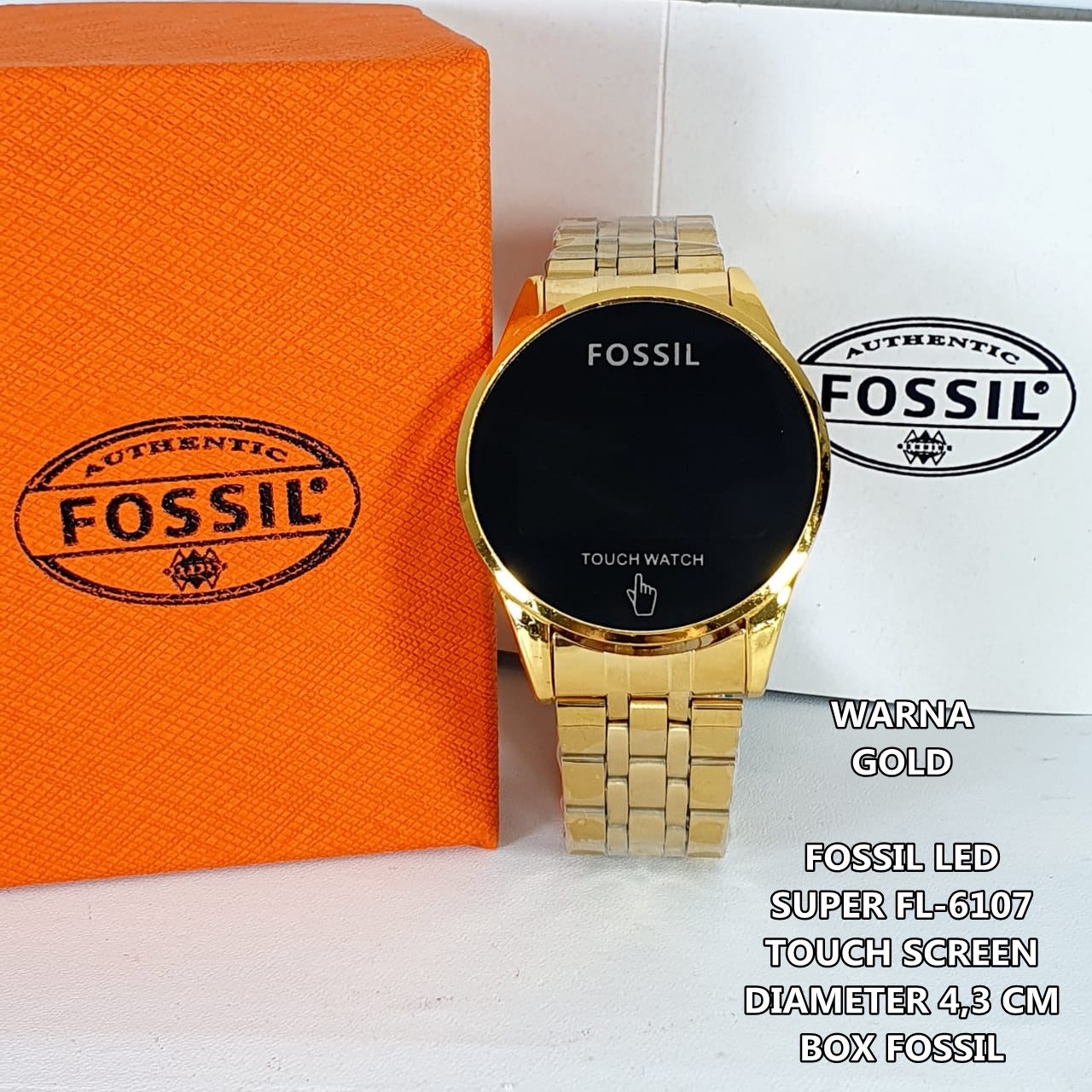 Jam hot sale fossil touchscreen