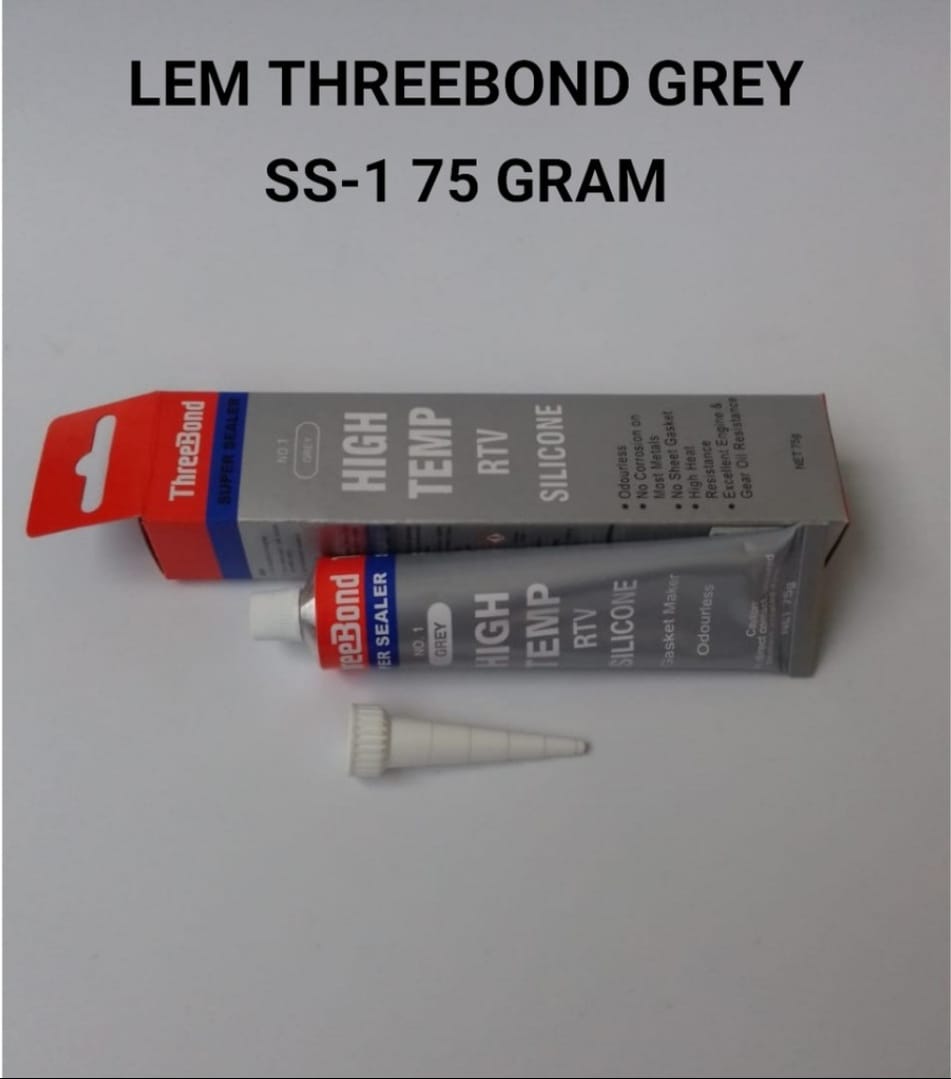 Threebond Super 75gr Grey Gasket Maker & Gasket Sealer Harga 25,000 rupiah*Gratis Ongkir
