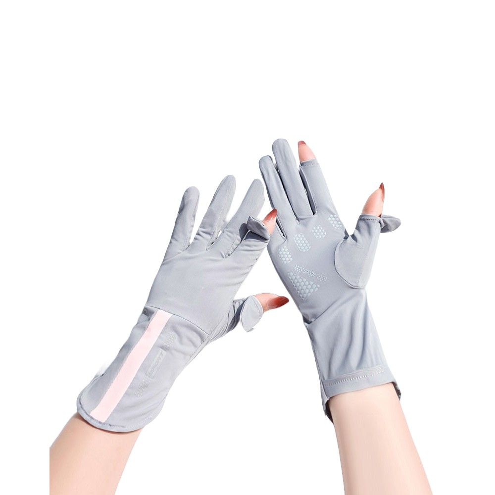 One Family Anti-Uv Gloves Upf50+ P636 Anti-Slip Protective Motorcycle Gloves Harga 29,374 rupiah*Gratis Ongkir