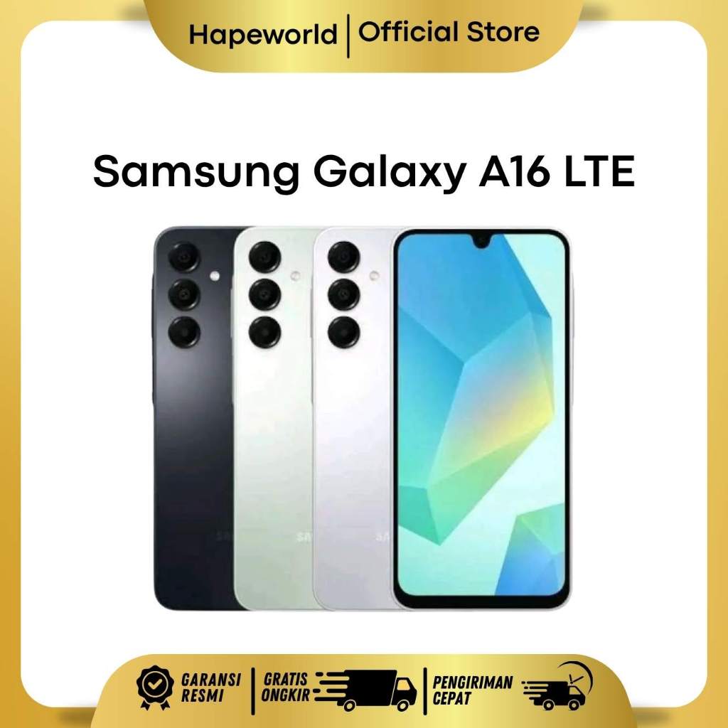 Samsung Galaxy A16 LTE - GARANSI RESMI Harga 2,699,000 rupiah*Gratis Ongkir