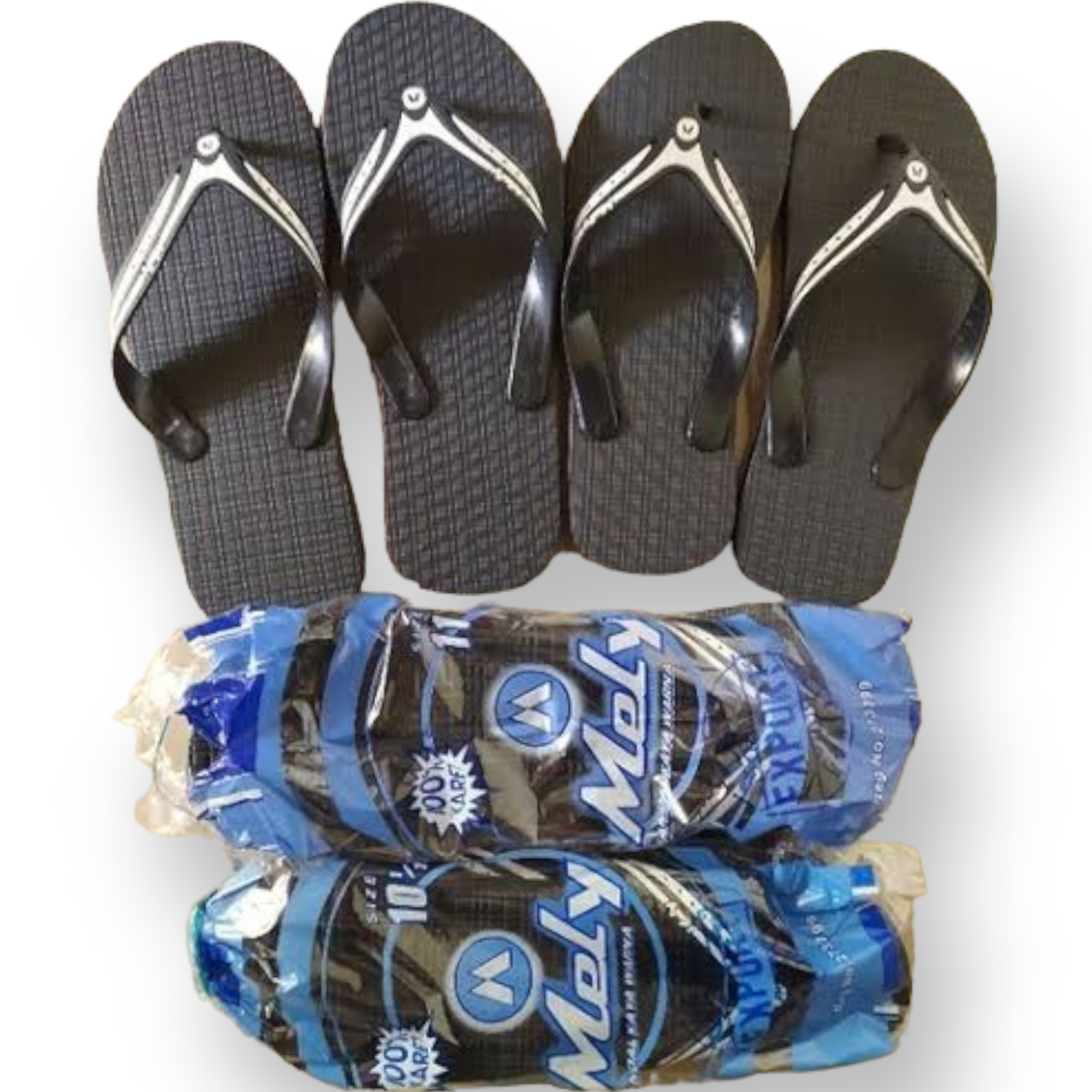 Sandal Japit isi pcs size 10-11 Saja MELY Panther (1 PACK