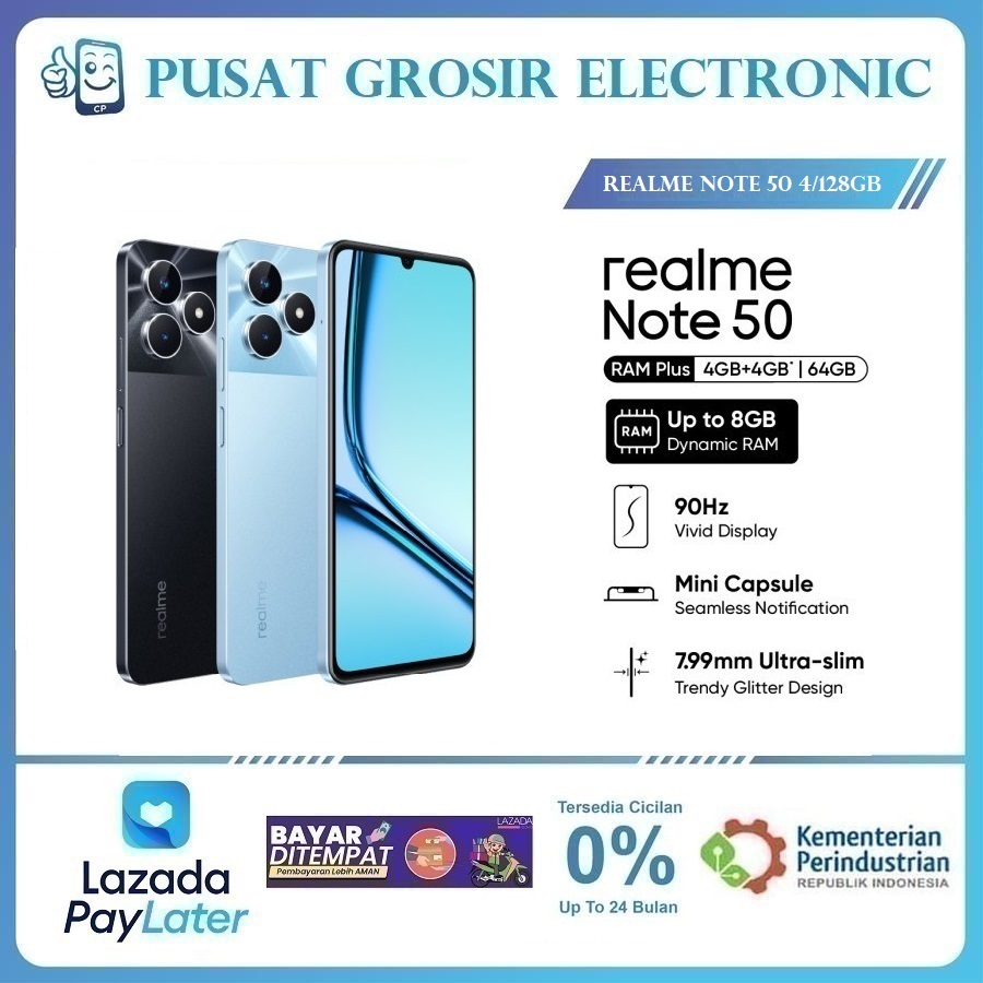 Realme Note 50 4/128GB 4/64GB 3/64GB Harga  1,000,000 Ringgit*Penghantaran Percuma