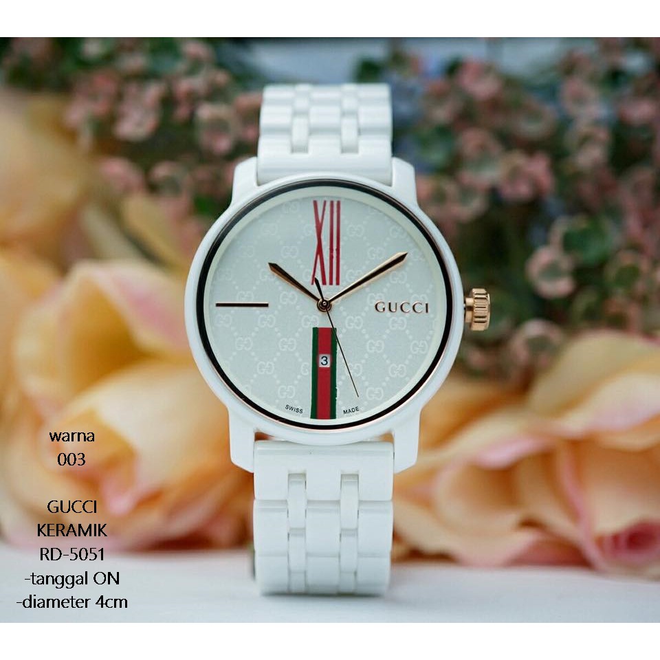 JAM TANGAN WANITA GUCCI_KERAMIK SEMPREM 