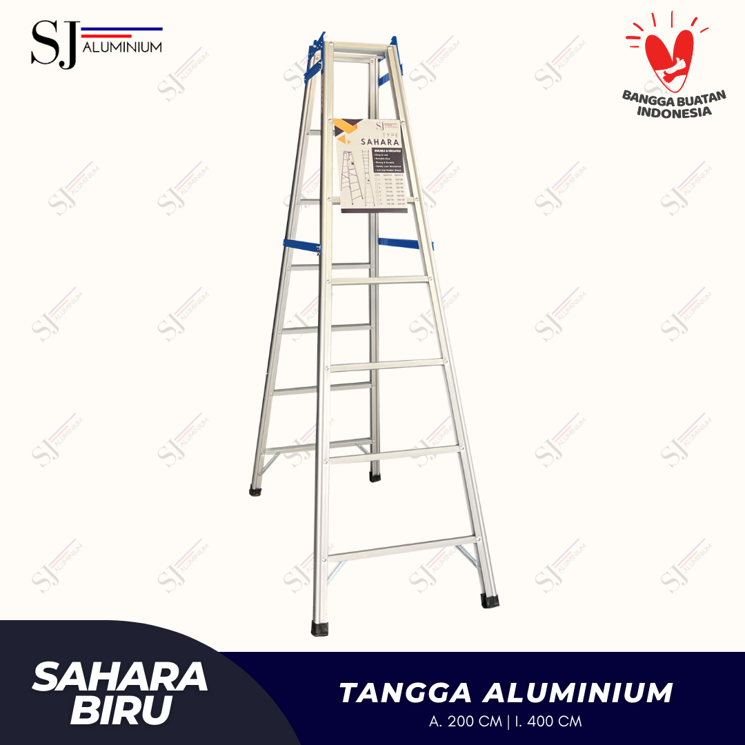 Jual Tangga Lipat Alumunium 2 Meter Area Malang Terbaru - Sep 2024