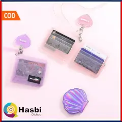 DOMPET WANITA | KUNCI MINI TRANPARAN COIN PURSE DOMPET KARTU CEWEK