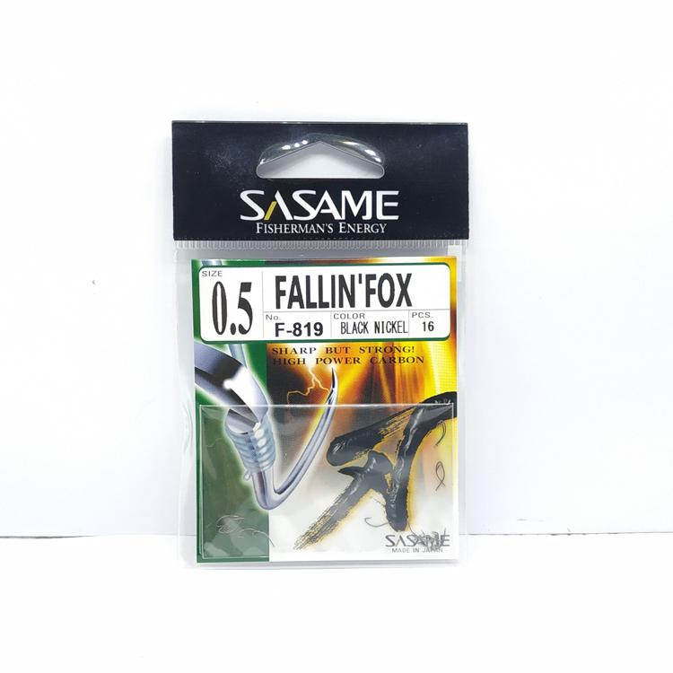 Hameçon Sasame F-819 Falling Fox Bait Hook - Taille 6 - Lot De 17 - Neuf