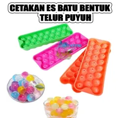 Cetakan Es Batu Bulat Telur Puyuh Plastik Ice Mold Cetakan Es Krim Stik Ice Cream Make  Cetakan Es / Cetakan Jelly Puding ACAK/RANDOM