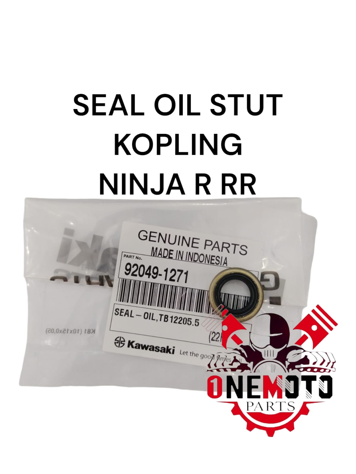 Kawasaki NOS NEW 92049-1271 Oil Seal TB12205.5 BN EL EN EX F11 KD