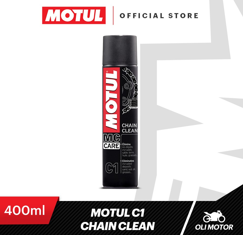 Motul C1 chain cleaner chain clean 0.4l Harga  95,201 Ringgit*Penghantaran Percuma