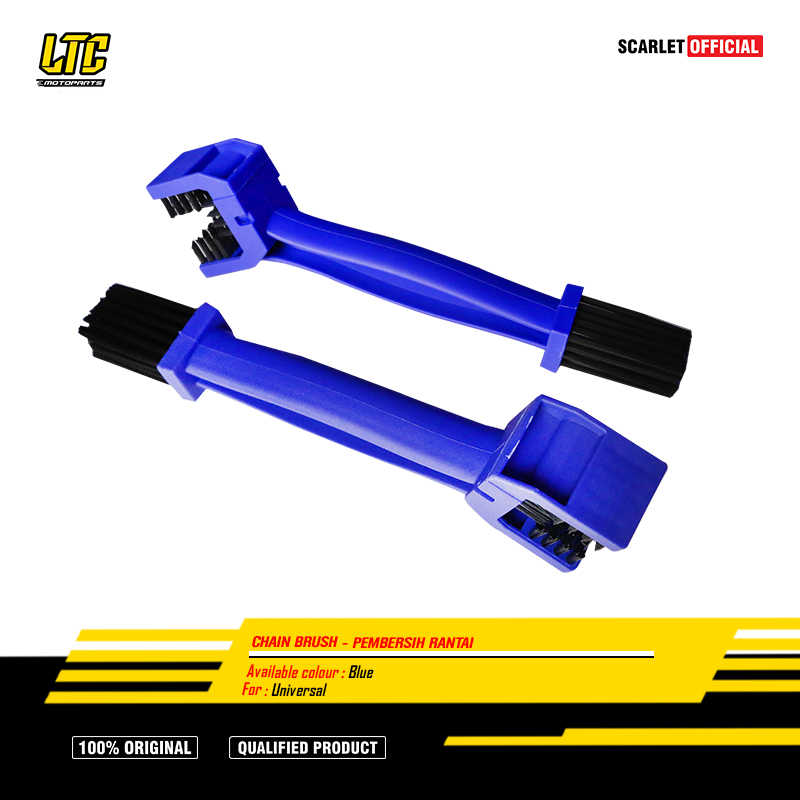 [Gift Not For Sale] Scarlet Racing - Chain Brush Pembersih Rantai Sepeda Motor U Shape Harga 99,999,999 rupiah*Gratis Ongkir