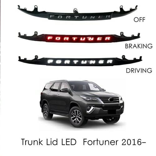 Trunk lid Fortuner with lamp Harga 550,000 rupiah*Gratis Ongkir