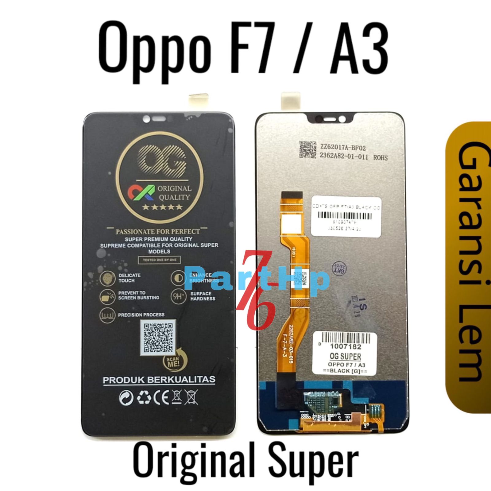 lcd ori oppo f7