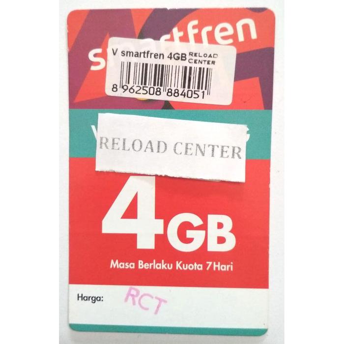 Voucher Smartfren 4gb Membeli Jualan Online Kartu Prabayar Dengan Harga Murah Lazada Indonesia