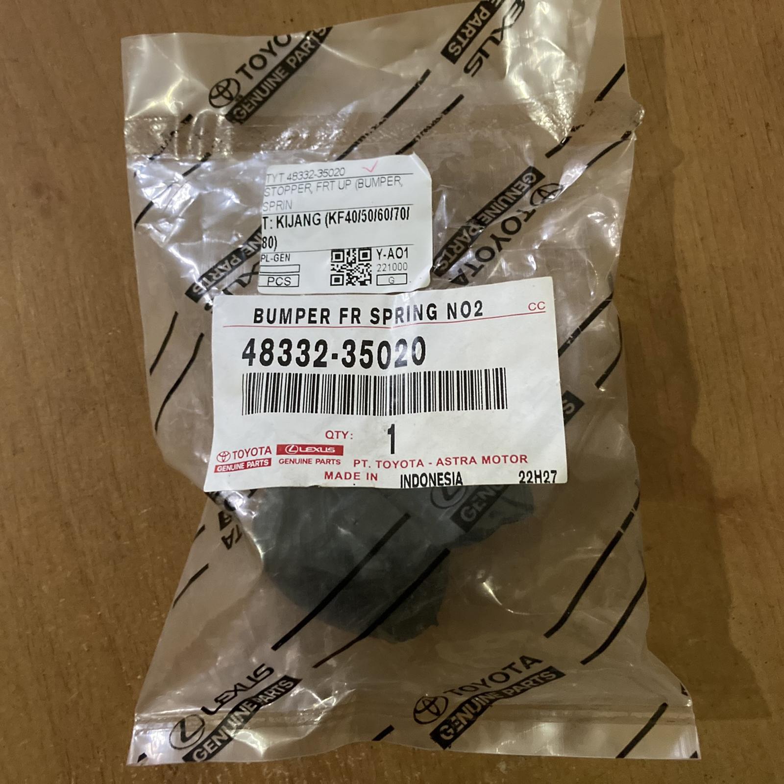 Toyota Ori 7K capsule 7K Kijang super top front milk stopper rubber Harga 50,000 rupiah*Gratis Ongkir