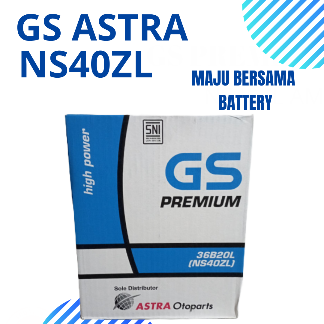 Aki Mobil Astra NS40ZL Toyota (Corona, Agya, Cayla, CTC Absolut) Harga 745,000 rupiah*Gratis Ongkir