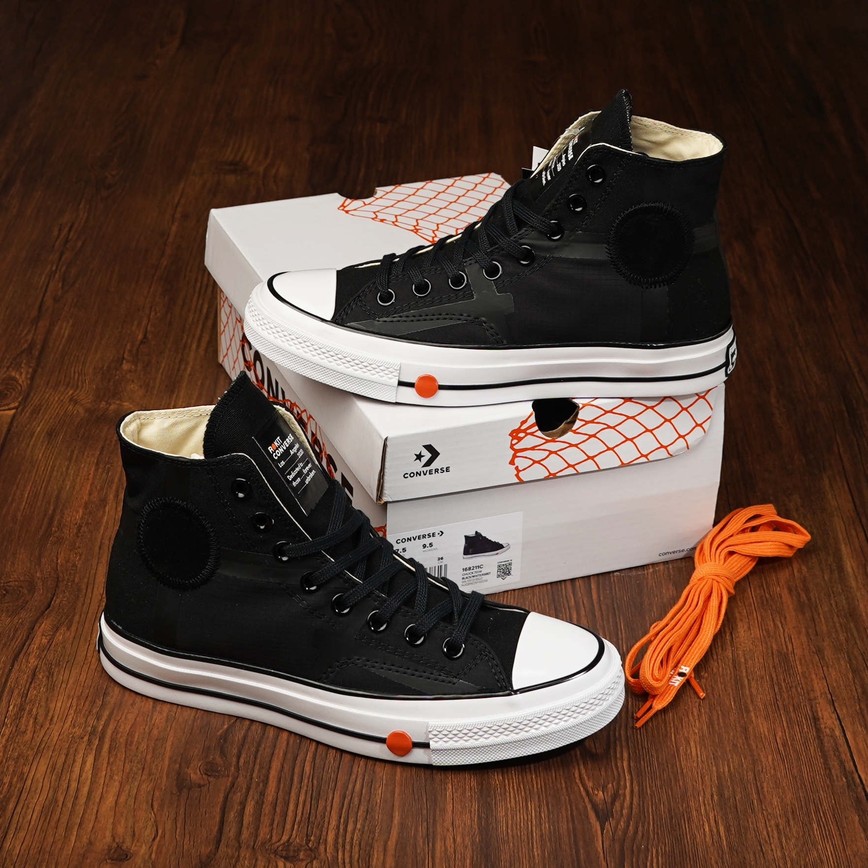 Sepatu Pria_Converse_x Rokit Chuck Taylor 70s Hi Sepatu High