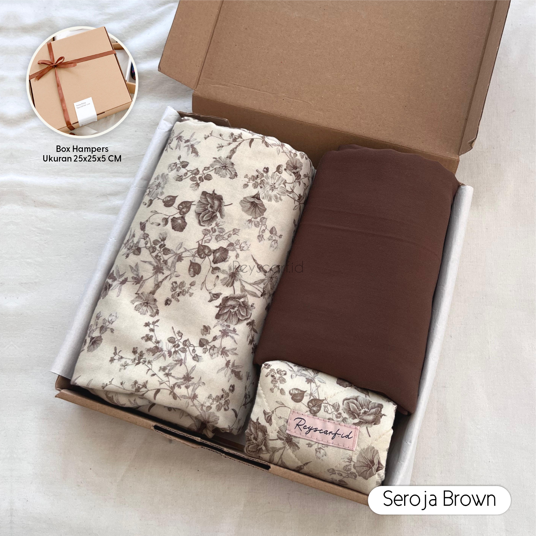 Mukena Kalyna Series hadiah box Hampers Package pernikahan hadiah for Friends or Loved Ones