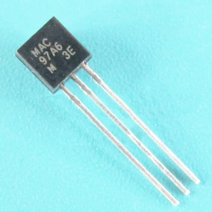 Lot De 15 Triacs Bidirectionnels MAC97A6 - 600V, 1A, Référence X8F87717