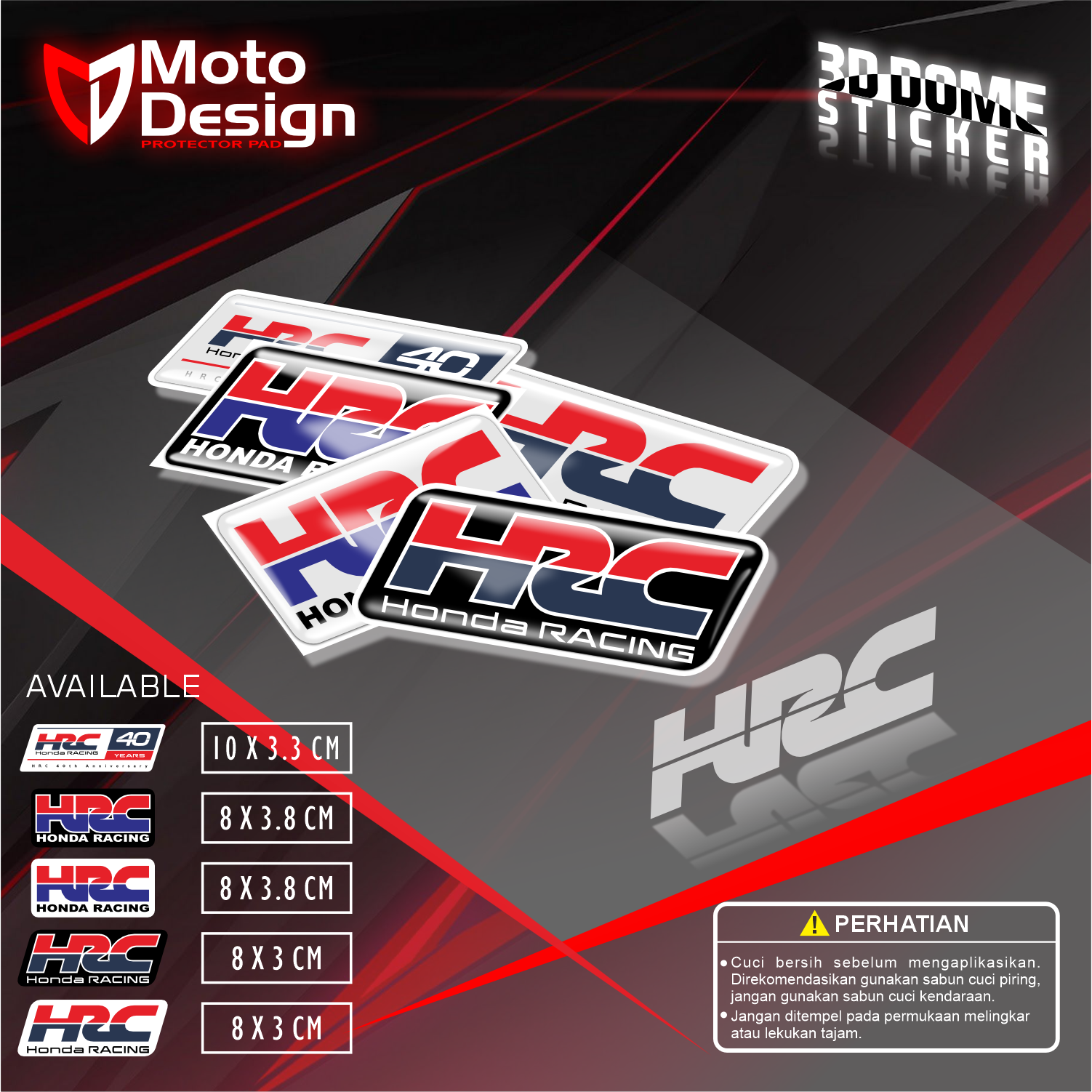 3D printing and printing stickers Harga 6,000 rupiah*Gratis Ongkir