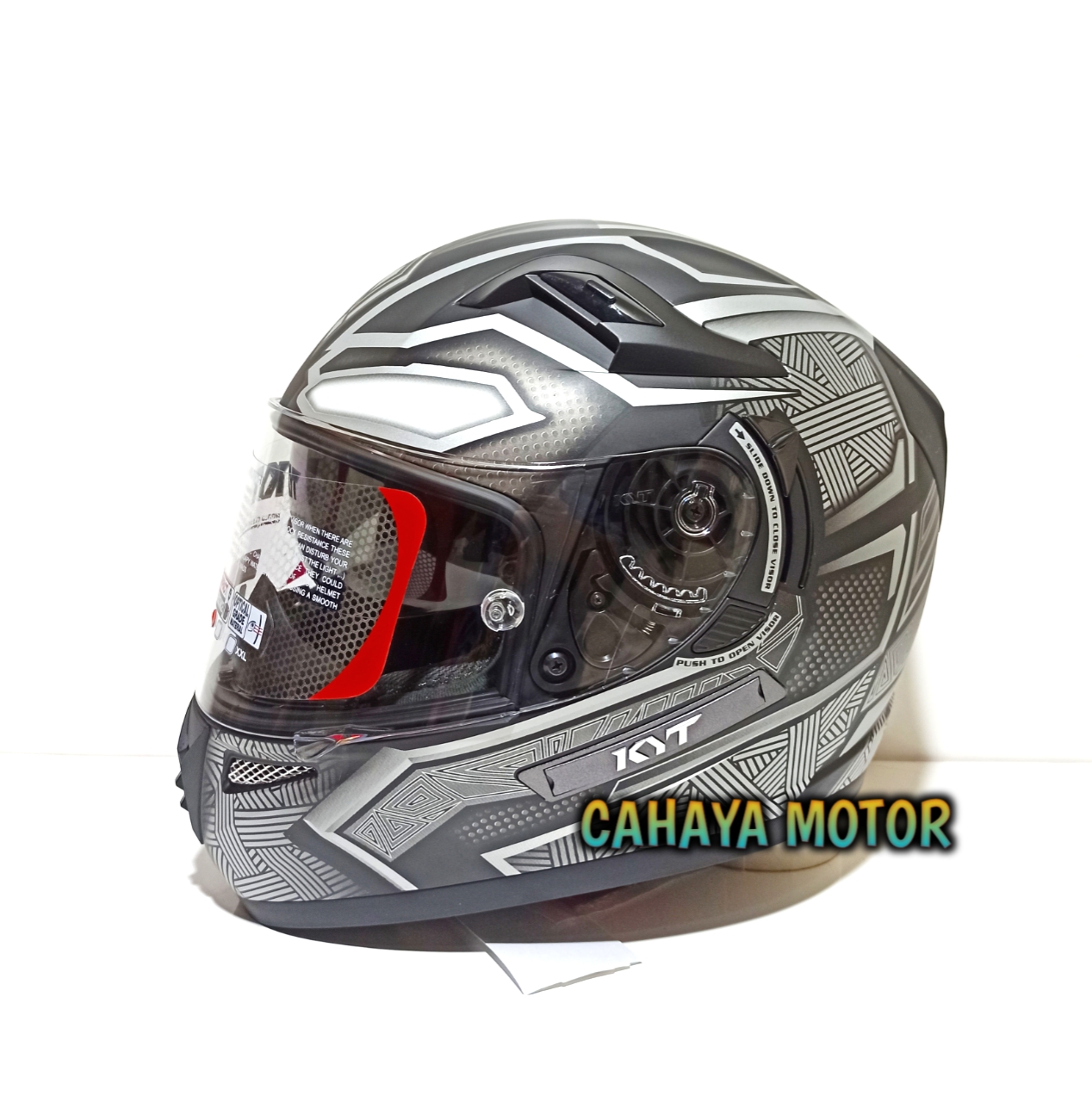 HELM KYT K2 RIDER BLACK FANTHER FLAT VISOR Harga 750,000 Ringgit*Penghantaran Percuma