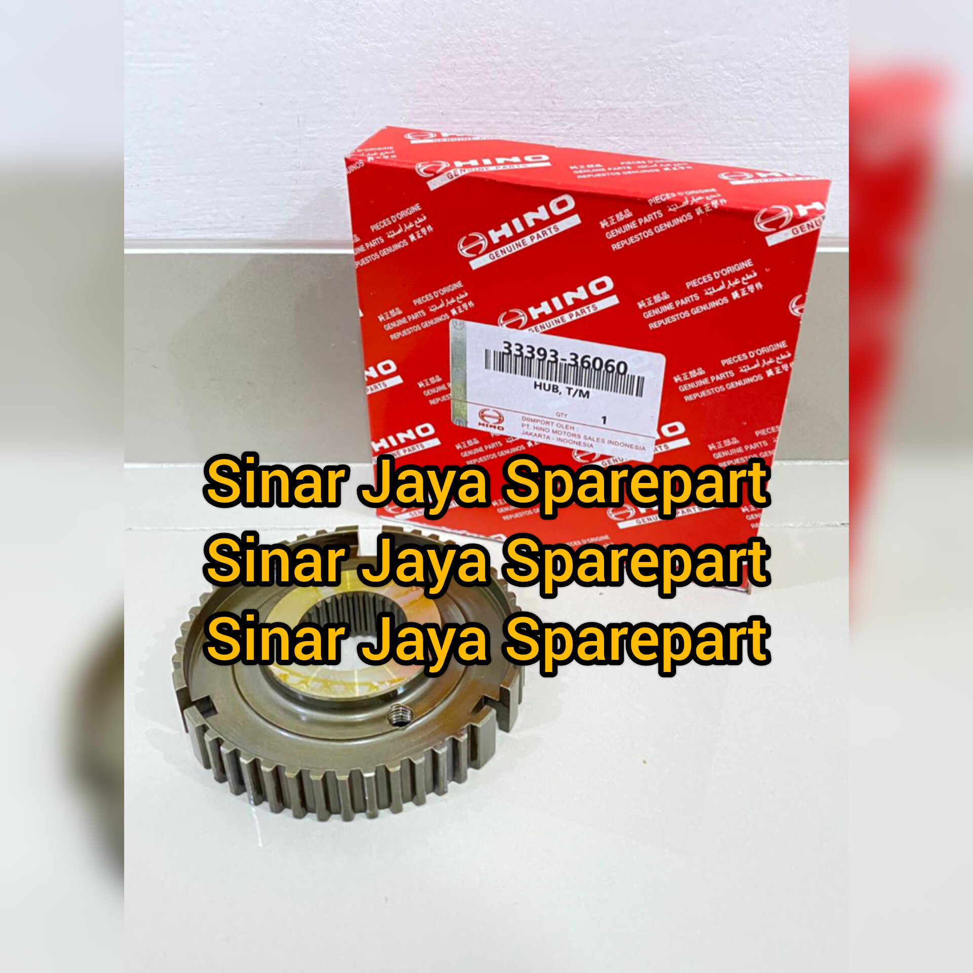 Gear hub 4 & Gear 5 Toyota Dyna 125ht 125lt Hino Dutro 125ht 125lt 33393-36060 Harga 825,000 rupiah*Gratis Ongkir