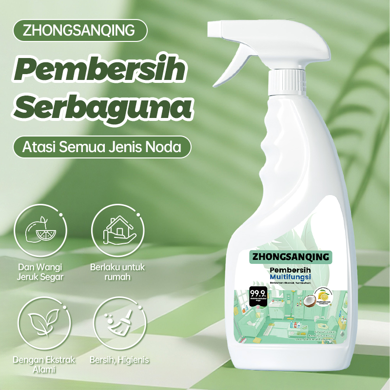 All in One Spray Glass Cleaner Multifunctional Cleaning Spray for Tile Surfaces, Glass and Others 400ml Harga 61,088 rupiah*Gratis Ongkir