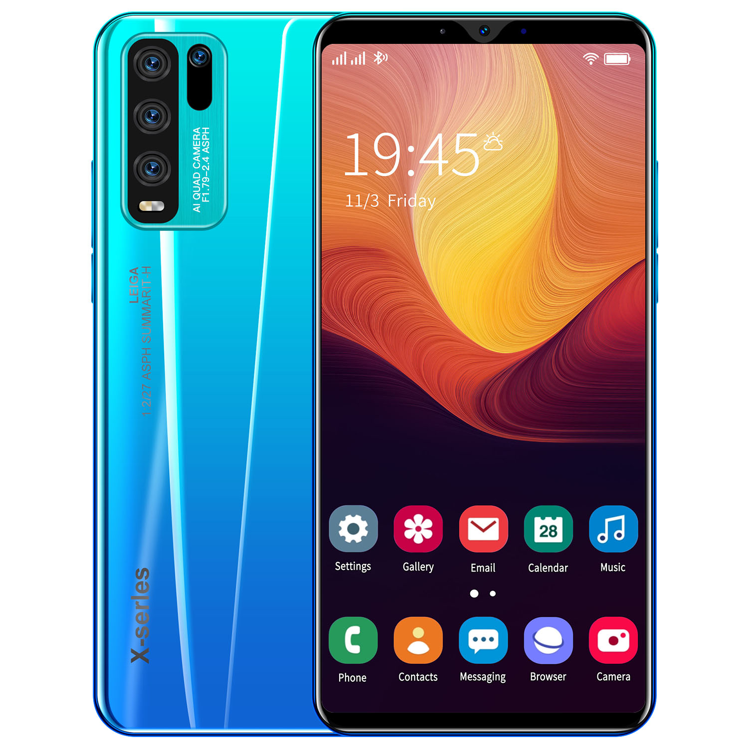 【BISA COD  hp murah cuci gudang 500 kebawah】RAM 6GB+128GB ROM Y50  Ponsel Android Hp murah+COD+Transportasi Lokal Y50 Pro 5.8 Inci SmartPhone RAM 4GB ROM 64GB handphone Ponsel promosi hp android 4g 300 ribuan cuci gudang