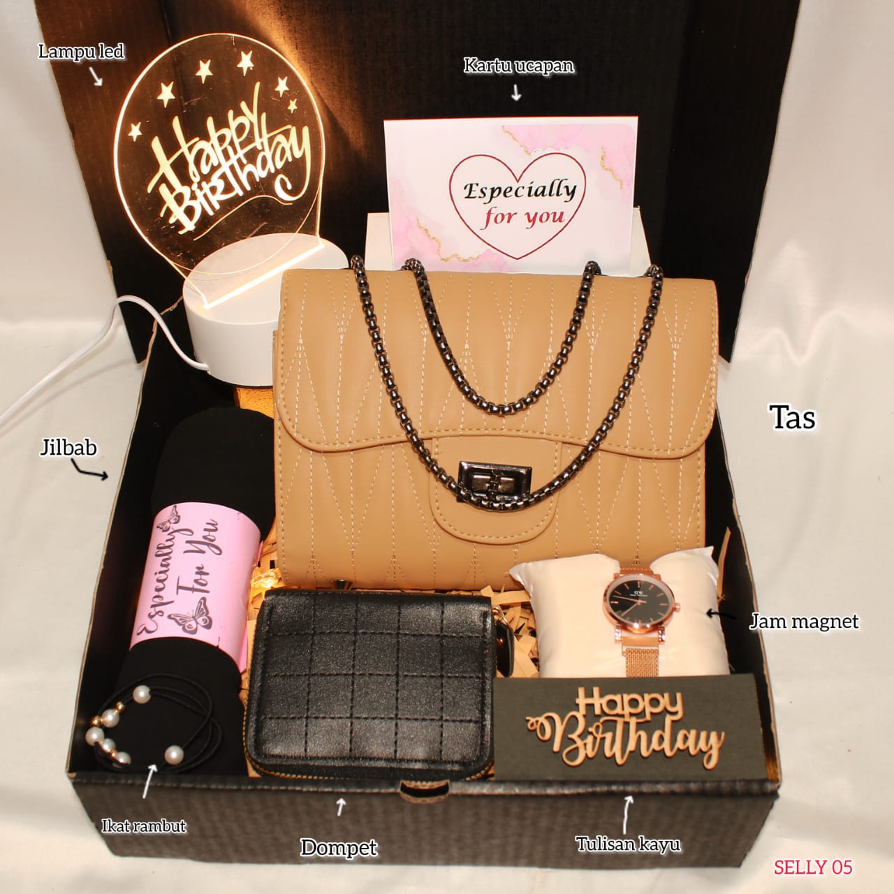 hadiah Set Box Hampers hadiah for Special Moments for Girls, Birthdays, Anniversaries, Valentine's Day…