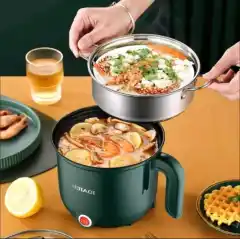 Panci listrik Serbaguna multifungsi promo murah tebal penanak nasi 1 L - 2 L anti lengket serba guna 225W