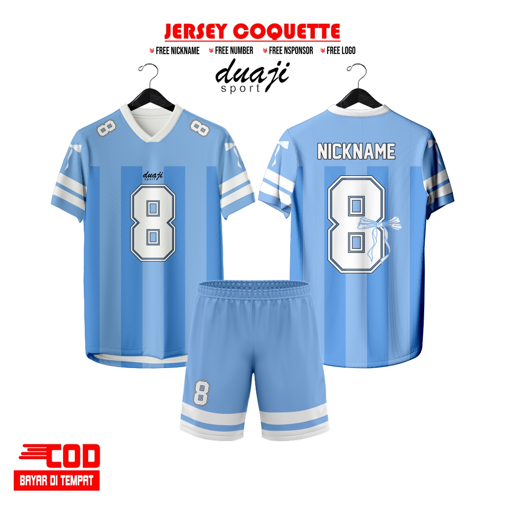 Jual Jersey Futsal Keren Biru Terbaru Online dengan Harga Terbaik