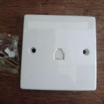 Boss B31To / Telephone Outlet 1 Gang Harga 58,600 rupiah*Gratis Ongkir