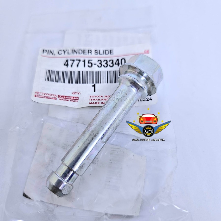 Pin Caliper-Cylinder Slide Pen Caliper Rem Depan Bawah Toyota Camry-Yaris-Vios 47715-33340 Harga 121,500 rupiah*Gratis Ongkir