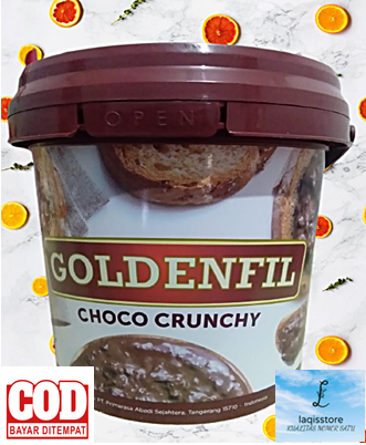 Goldenfil Choco Crunchy 1 KG/SELAI Coklat Goldenfil Choco Crunchy 1 KG