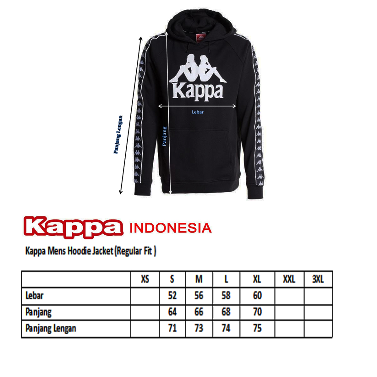 Kappa Hoodie LS KJ4LS033 - | Lazada Indonesia