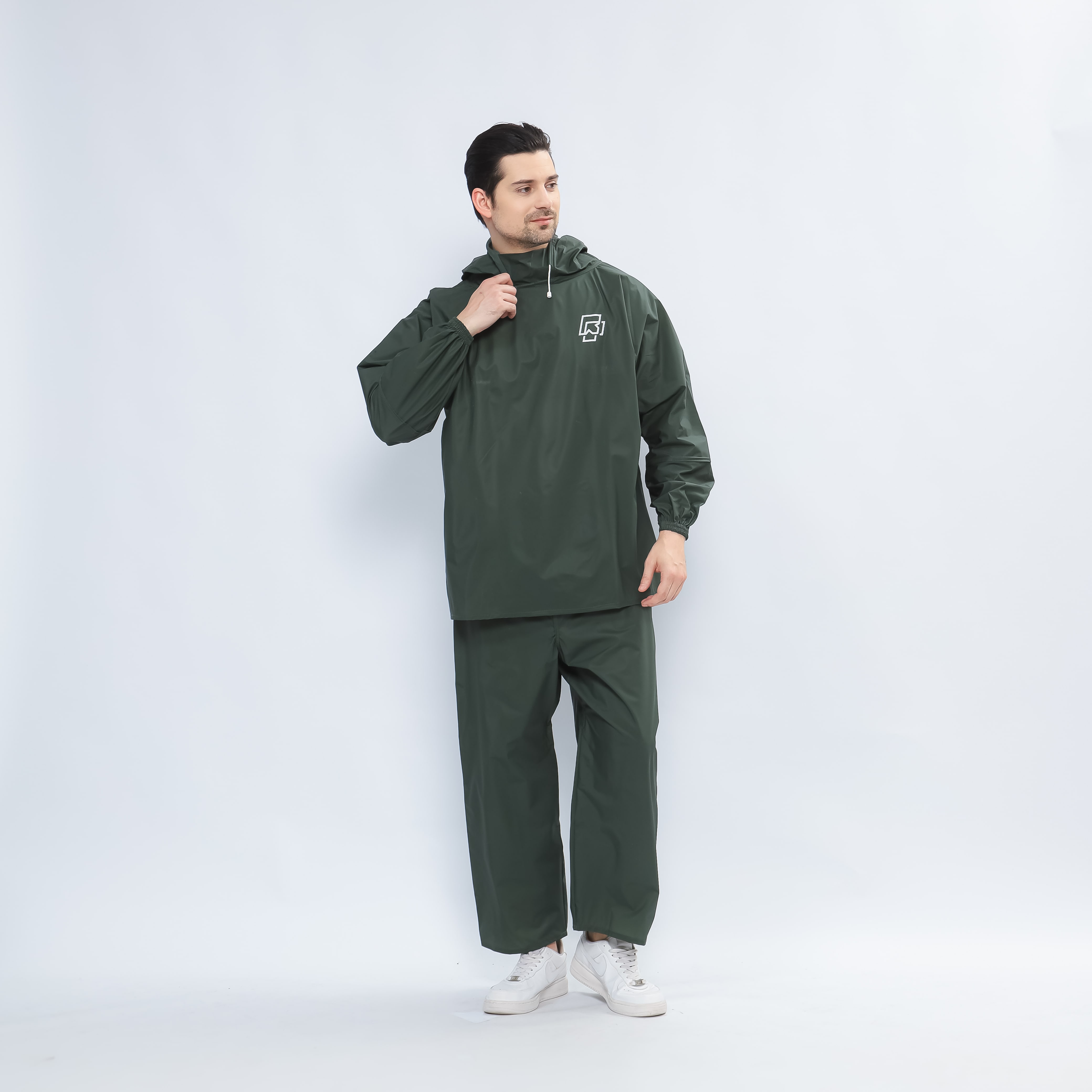 Stylish & Aesthetic Rainpro Hoodie Raincoat, Anti-Seepage, Comfortable to Wear! Harga 87,200 rupiah*Gratis Ongkir