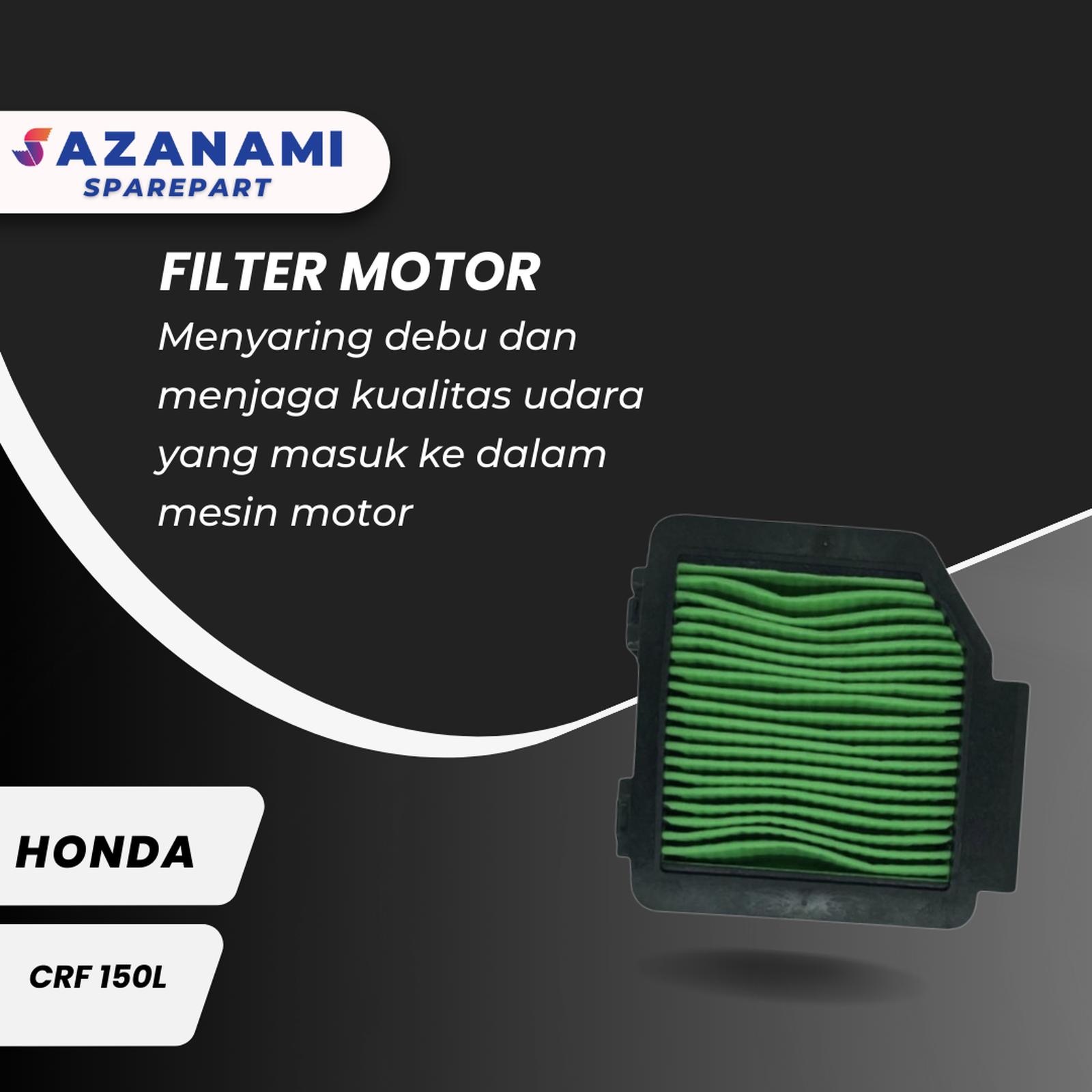 Honda Crf 150 L Motorcycle Air Filter Air Filter Harga 30,000 rupiah*Gratis Ongkir