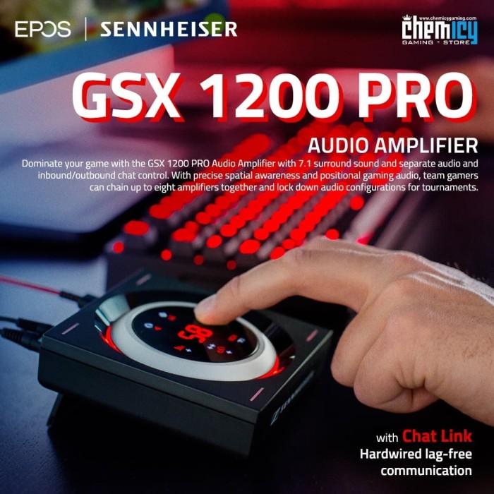 EPOS I SENNHEISER GSX 1200 PRO GAMING AUDIO AMPLIFEIR EXT SOUND