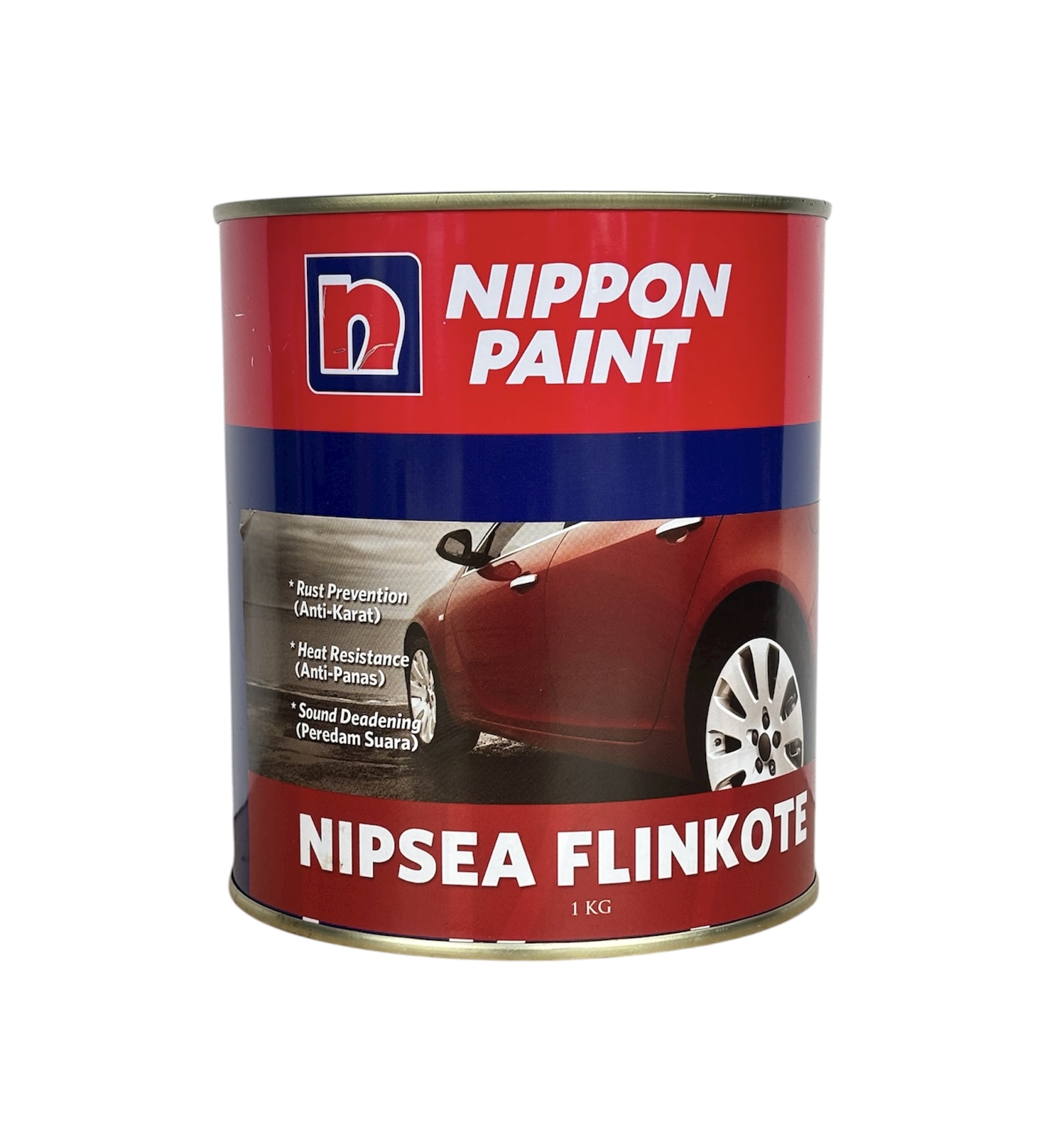 1kg heat resistant Nipsea flintty stainless steel paint Harga 51,750 rupiah*Gratis Ongkir