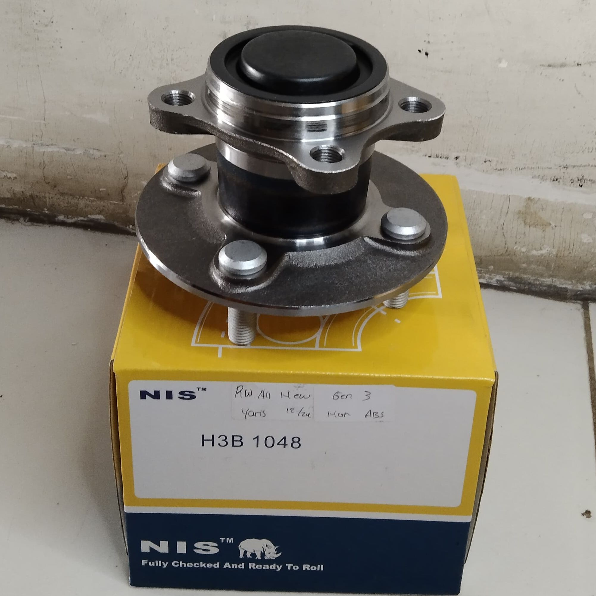 BEARING HUB BELAKANG TOYOTA ALL NEW YARIS G-3 ABS/NON ABS (NIS) PER PCS Harga 818,000 rupiah*Gratis Ongkir